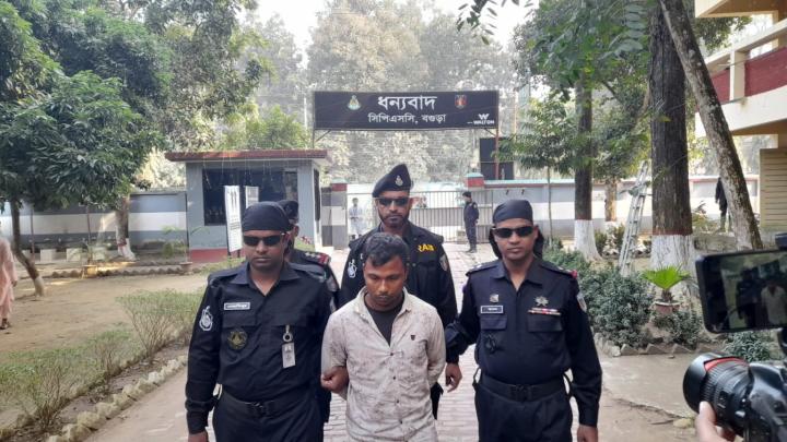 বগুড়ার শিবগঞ্জে ট্রাক ড্রাইভার রুবেল হত্যার ৪৮ ঘণ্টার মধ্যে প্রধান আসামিকে গ্রেপ্তার